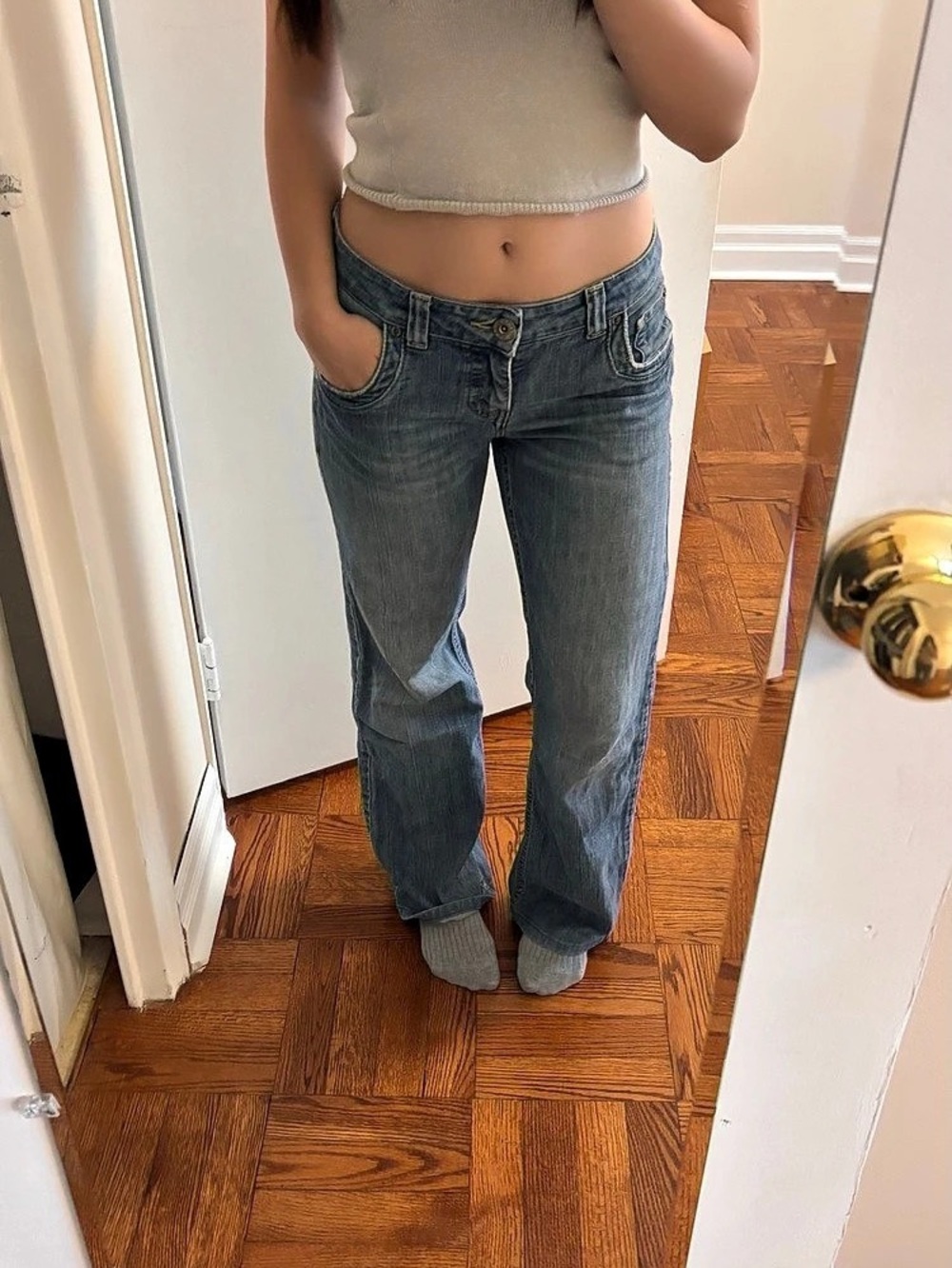 Tommy Hilfiger Women's Boot Cut Jeans in Blue